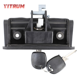 Module de verrouillage de coffre Volkswagen 6U0827571 avec clé et alarme antivol pour véhicules VW - Product Image 4