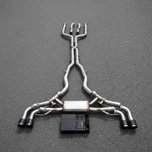 Sistema de Escape Valvetronic con Silenciador Catback de Acero Inoxidable BSK para <span class=keywords><strong>BMW</strong></span> <span class=keywords><strong>X5</strong></span> <span class=keywords><strong>M50</strong></span> 4.4T G05 2019-2023, con Kit de Control de Sonido Activo - Product Image 1