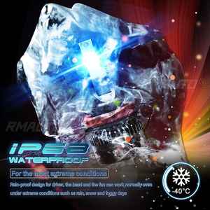 Par de bombillas LED para faros delanteros de coche, 120W, 6000K, color blanco, 20000LM, DC 9V-32V, lámpara LED para coche, IP68, resistente al agua, H7/H11 - Product Image 3