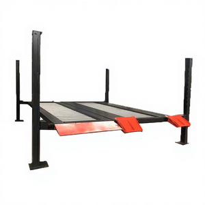 Sistema de Estacionamiento Hidráulico de 4 Postes de Acero de Alta Resistencia Cherish, Apilador de Vehículos Personalizado, Elevador Automático con Capacidad de 3700 kg, Certificado CE - Product Image 1