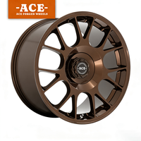 Jantes forgées en alliage d'aluminium personnalisées style TUF-R 5x112/5x114.3/5x120/5x130 pour BMW Audi Mercedes Porsche Tesla Ford ST/RS