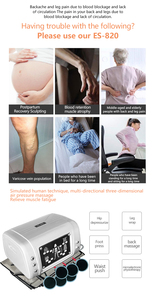 Máy trị liệu áp suất đa chức năng Máy trị liệu áp suất cơ thể áp suất sóng không khí giữ dáng mồ hôi để giảm cân - Product Image 3