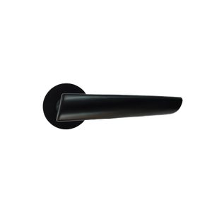 Manija de bloqueo de hardware de puerta de mano moderna de aluminio para puertas de madera de hotel - Product Image 3