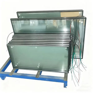 Porte de congélateur en verre écologique à faible émissivité motorisée électrique pour cave à vin, minimise le transfert de chaleur, améliore le refroidissement - Product Image 5