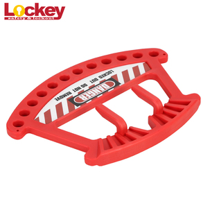 <span class=keywords><strong>Porta</strong></span> <span class=keywords><strong>lucchetto</strong></span> portatile in plastica con blocco di sicurezza per 12 serrature - Product Image 5