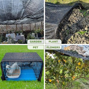 Filet pare-soleil rectangulaire en HDPE anti-UV pour café, 200 GSM, pour terrasse extérieure, jardin, <span class=keywords><strong>abri</strong></span> de <span class=keywords><strong>piscine</strong></span>, auvent de voiture - Product Image 3