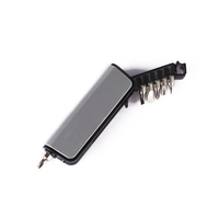 Kit de destornillador manual de mini herramienta promocional con luz LED y 5 brocas