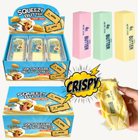 Nouvelle Offre Promotionnelle : Jouet Squishy Croquant au Beurre 13*5cm 40z, Macaron au Beurre Croustillant, Jouet Anti-Stress à Presser, Balle de Décompression