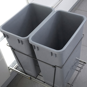 Accesorios para armario de <span class=keywords><strong>cocina</strong></span>, contenedores de cera de color blanco, cierre suave - Product Image 5