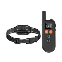 Collar de Adiestramiento para Perros Inteligente, Recargable, de Largo Alcance, Antiladridos, 3 Modos de Entrenamiento, Impermeable, Seguro y Humano