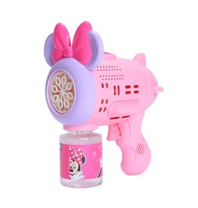 Pistola a bolle di sapone in plastica a 8 fori di Topolino e <span class=keywords><strong>Minnie</strong></span>, giocattolo estivo da esterno per bambini - Product Image 1