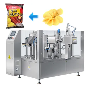 공장 가격 계량 팝콘 봉지 포장 기계 감자 칩 질소 포장 기계