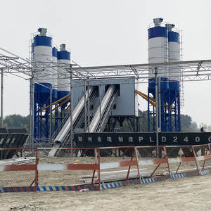 من السهل إعداد 90CBM محطة خلط الخرسانة 90m 3/h خط إنتاج آلة صنع بلوك الخرسانة - Product Image 3