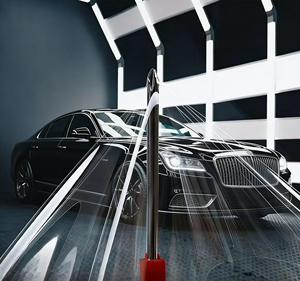 Film de protection de voiture de haute qualité, auto-cicatrisant, anti-UV, anti-rayures, TPU PPF, noir brillant mat, non jaunissant - Product Image 1