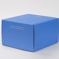 Boîte en carton ondulé pour expédition, échantillon disponible, idéale pour les cadeaux de mariage, de Noël, emballage de protection, vente en gros