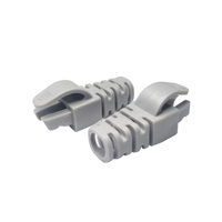Inyector 90 Pc Ev1 cubierta de encendido Cable de red Botas de goma Alivio de tensión Rj45 Cat5 Cat6 Conector de bujía Bota
