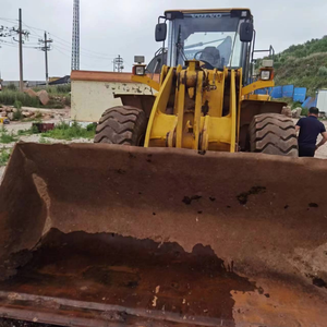 Chargeuse-pelleteuse Volvo L105 d'occasion avec moteur Caterpillar, 6 tonnes, engin de construction avec pompe, prix réduit à vendre - Product Image 4