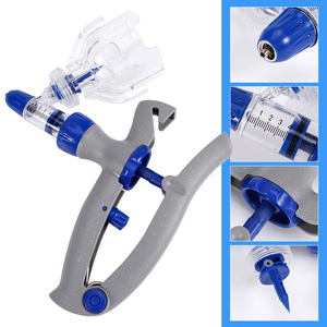 1ml 2ml 5ml 10ml thú y tự động nhựa vắc xin ống tiêm lợn gieo liên tục động vật ống tiêm Injector với chai chủ - Product Image 4