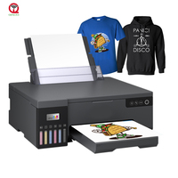 Machine d'impression textile DTF A3/A4 entièrement automatique à haute productivité pour petites entreprises, nouvelle machine d'impression de t-shirts pour vêtements directs, fournisseur L18058/L8058