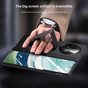 เคสโทรศัพท์ OPPO Find N5 พร้อมสายคล้องมือ บานพับแม่เหล็ก ป้องกันรอบด้าน ฟิล์มกันรอยในตัว ป้องกันแรงกระแทก - Product Image 3