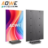 Peluncuran Baru Desain All-in-One Layar Video P1.25P1.53 P1.86 P2 Berwarna Penuh untuk Penggunaan Pameran Ritel, Layar Tampilan Bergerak Dalam Ruangan