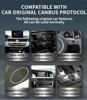 Lecteur DVD de voiture avec système Linux 10.25, Bluetooth sans fil, CarPlay, autoradio, lecteur multimédia, écran tactile pour Audi A3