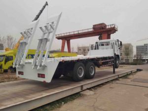 Camión de Carga de Plataforma Sinotruk Howo NX 6x4 de 10 Ruedas, 20 Toneladas, 30 Toneladas, Nuevo, para Maquinaria Pesada - Product Image 3