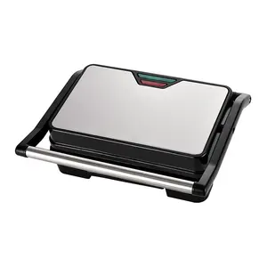 2 Slice 850W Removable Oil Tray Die cast press contact grill electric non-stick sandwich makers panini presses