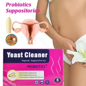 Prebiotic PH Balanced Probiotics Vaginal Suppositories Yeast infection Long Lasting Vaginal Moisturizer