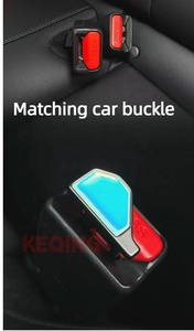 Cancelador de Alarma para Asiento de Coche, Silenciador de Cinturón de Seguridad, Hebilla de Metal Luminosa Universal con Clip para Cinturón de Seguridad de Coche - Product Image 6