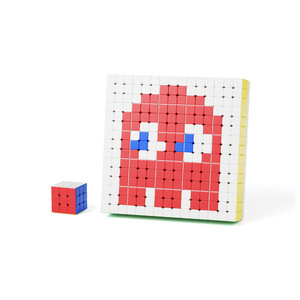 Yongjun YJ8420 Rubik's Cube 3x3, jouet éducatif pour enfants de 5 à 7 ans, ensemble de blocs de construction - Product Image 1