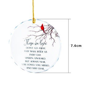 Logotipo personalizado K9 Crystal Blanks Pendurado Enfeites De Vidro Atacado Fábrica Moda Claro Natal Pingente Decorações - Product Image 4