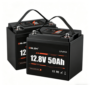 Enlzh Commercial Grade 12.8V 50Ah Battery for <b>Solar</b> Street <b>Light</b> and Energy Storage <b>System</b> - Product Image 1