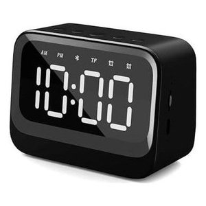 Réveil Bluetooth (Rechargeable) Noir BCC1007 - Product Image 1