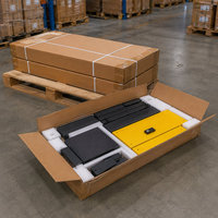 Armario de Almacenamiento de Herramientas de Acero Resistente para Taller, Cuatro Puertas, Cerradura con Código Digital, Estantes Ajustables, Patas de Soporte Anguladas y Elevadas