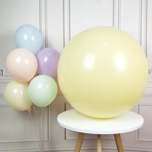 36 pouces couleur bonbon Pastel Macaron Latex <span class=keywords><strong>ballon</strong></span> hélium géant grands ballons ronds en Latex mariage anniversaire fête déco - Product Image 6