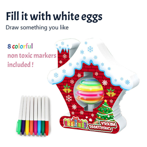 Sam Toy Easter Egg Ball DIY <span class=keywords><strong>disegno</strong></span> apparecchio da colorare natale <span class=keywords><strong>albero</strong></span> magico ornamento uova giocattolo pittura per la decorazione della casa - Product Image 4