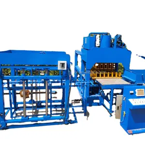 HBY10-10 China brick production line hydraulic automatic lego clay blocks interlock clay brick making machine good supplier