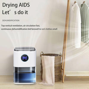Déshumidificateur d'intérieur, sécheuse à vêtements, mini-sécheuse, dortoir, salle de bain, petite sécheuse silencieuse, déshumidificateur statique pour la maison - Product Image 5