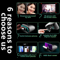 Lunettes VR 3D en solde, VRG PRO Ar/Vr, jouet éducatif, combinaison haptique, capteur, lunettes VR pour iOS Android pour smartphone, jeux vidéo