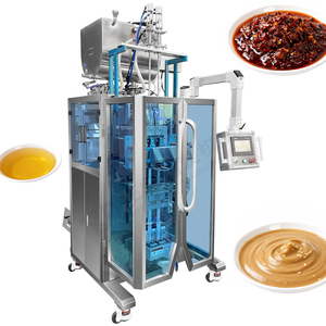 Máquina Envasadora de Líquidos de Doble Canal de Alta Velocidad con Bordes Redondeados para Salsa de Tomate Honey Body, Alimentos y Artículos del Hogar - Product Image 2