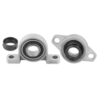 UP002 UP003 UP004 2-bouts flenskussenblokunit 15 mm 17 mm 20 mm zinklegering lager P6 precisie voor 3D-printer/CNC