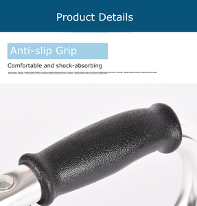 <span class=keywords><strong>Andador</strong></span> ortopédico de equipo de rehabilitación médica de salud plegable <span class=keywords><strong>para</strong></span> <span class=keywords><strong>adultos</strong></span> de doble curva ligero - Product Image 3