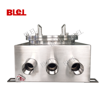 BLEL nuevo modelo de seguridad a prueba de explosiones caja de conexiones impermeable 304 acero inoxidable a prueba de explosiones caja de terminales de cámara