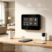 P800s 7-Zoll Touchscreen Heim-Alarmsystem Sicherheits-Videokameras Video-Türklingel Tuya Smart WiFi GSM Batteriebetriebenes Intelligentes Alarmsystem