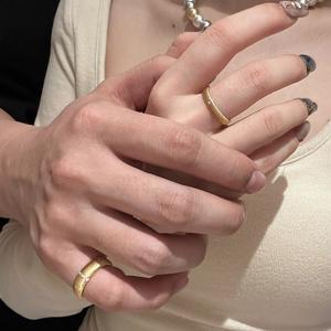 Bague en argent pur S925 Wenchi, style rétro, avec ceinture en dentelle satinée, micro-incrustation artisanale, sensation de luxe léger et haut de gamme, bagues en perles - Product Image 4