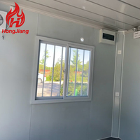 Maßgefertigtes Tragbares Günstiges Mini-Containerhaus Kleines Wachhäuschen Bürohaus für Sicherheit Container-Fertighaus Baustelle