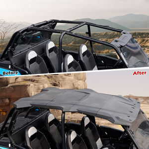 YongJin noir abs plastique 4 pièces toit utv pour <span class=keywords><strong>Polaris</strong></span> <span class=keywords><strong>RZR</strong></span> XP 4 <span class=keywords><strong>1000</strong></span> 2024 - Product Image 6