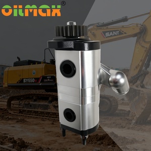 Bomba de Engranajes Doble de Alta Resistencia OM-3233 con Diseño de Circuito Doble para Sistemas Hidráulicos de Excavadoras y Cargadoras - Product Image 1
