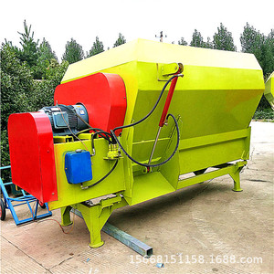 เครื่องผสมอาหารสัตว์ TMR 5 ตัน แบบไฟฟ้า แผ่นเหล็ก สำหรับโค กระบือ แกะ อัตโนมัติ - Product Image 2